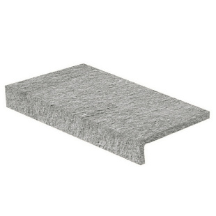 Керамогранит Ceramica Rondine Le Cave Onsernone Grigio ступень (15х30,5) арт. J89201
